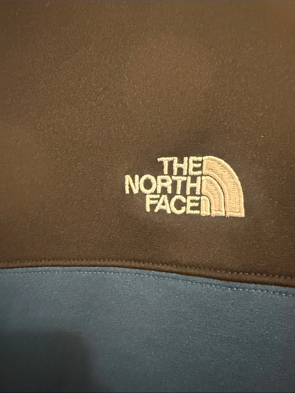 The North Face Men’s Blue and Black Zip-Up Shirt Jacket